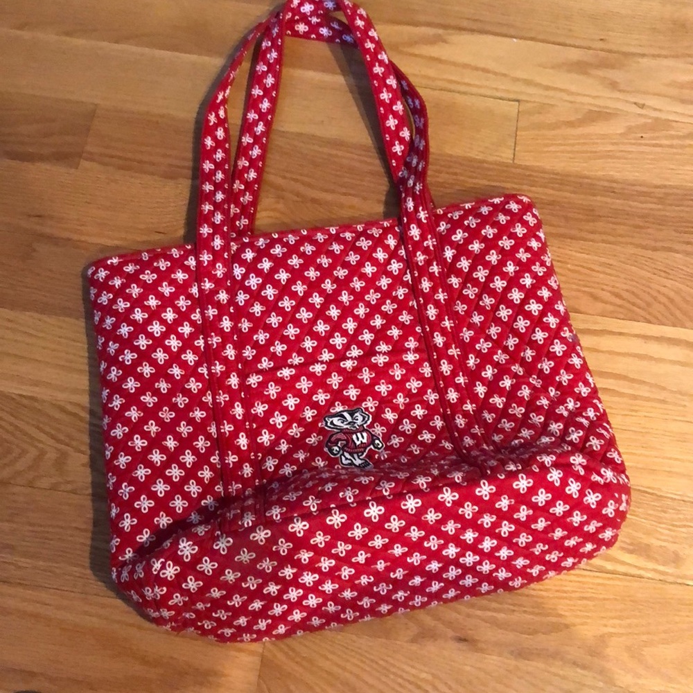 Never been used Wisconsin Vera Bradley bag!